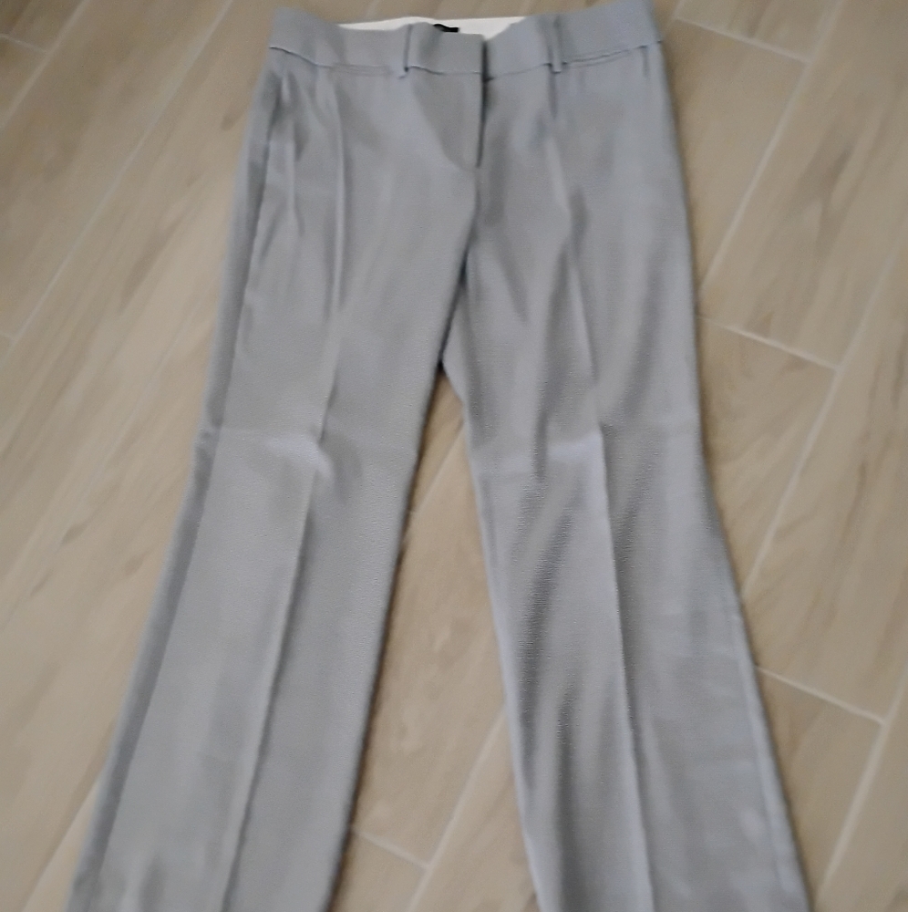 Loft Blue Tweed Pants